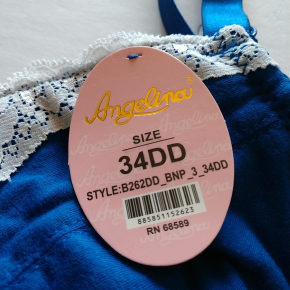 Angelina Bra Set w/Lace 3-Pack - Picture 4 of 7